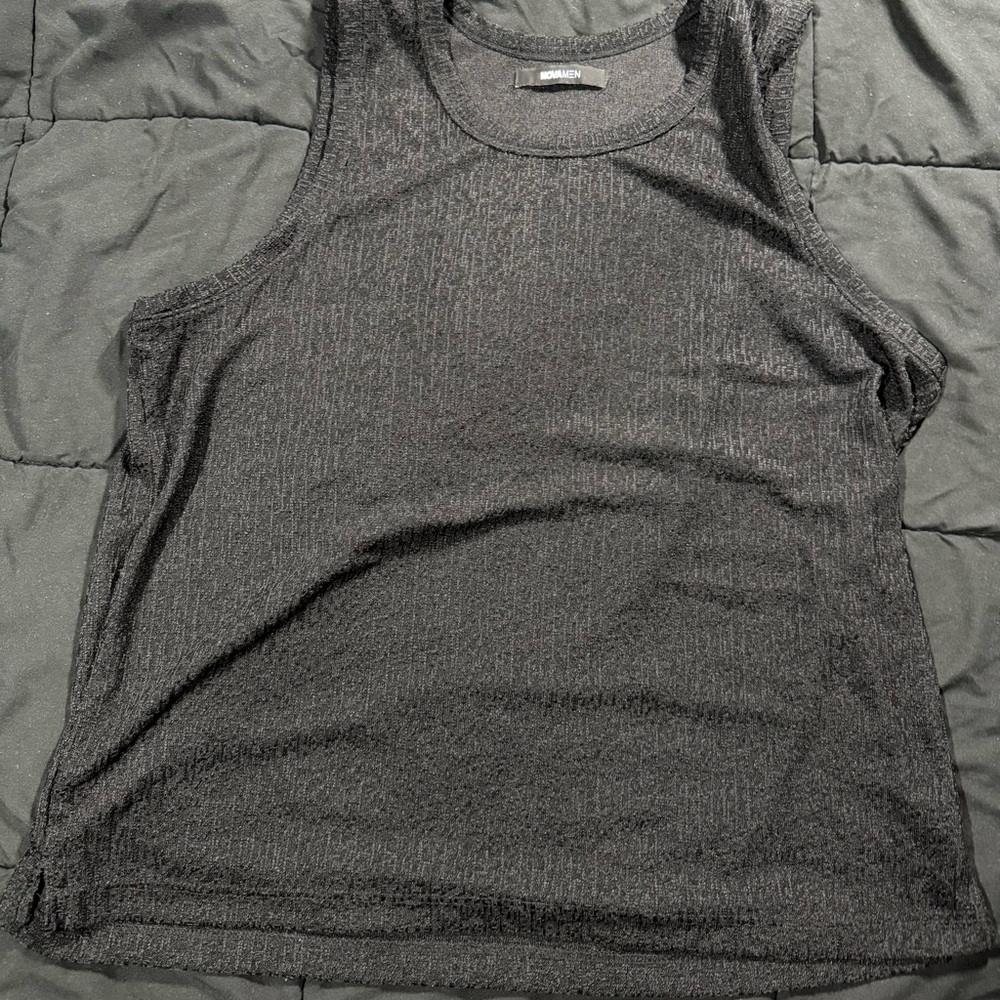 Fashion Nova Black Sleeveless Top